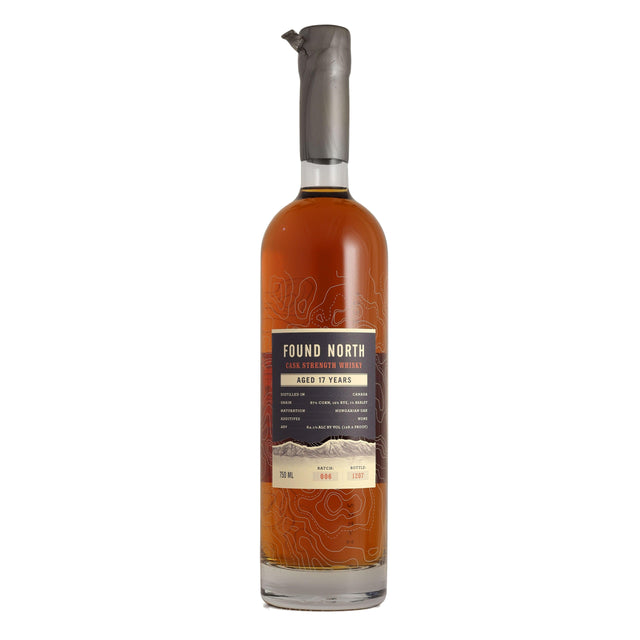 Found North 17 Years Old Cask Strength Rye Whisky Batch 006