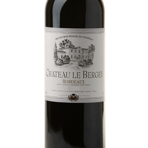 Chateau Le Bergey Bordeaux - De Wine Spot | DWS - Drams/Whiskey, Wines, Sake