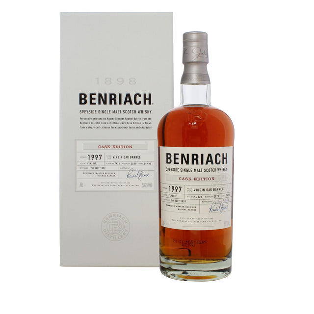 Benriach 1997 Cask Edition Speyside Single Malt Scotch Whisky | Free Shipping on orders $400+