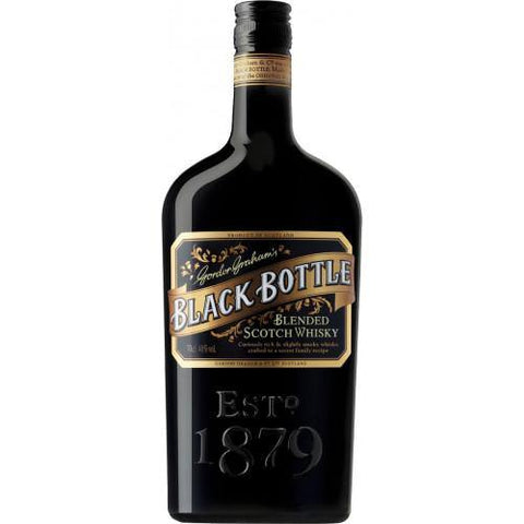 Gordon Graham Black Bottle Blended Scotch Whisky - De Wine Spot | DWS - Drams/Whiskey, Wines, Sake