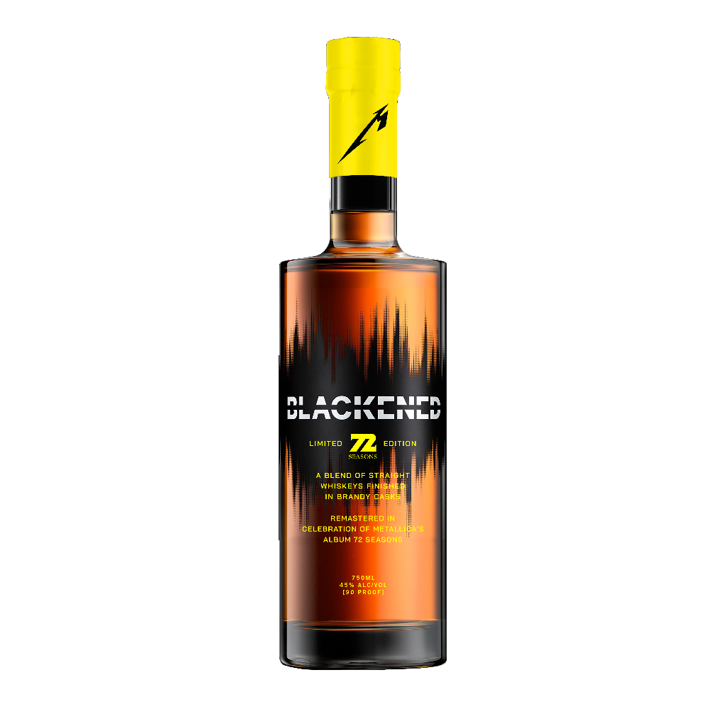 Blackened 72 Seasons Limited Edition A Blend of Straight Whiskeys Finished in Brandy Casks - De Wine Spot | DWS - Drams/Whiskey, Wines, Sake
