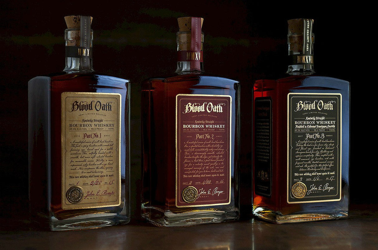 Blood Oath Kentucky Straight Bourbon Whiskey Pact 1 - De Wine Spot | DWS - Drams/Whiskey, Wines, Sake