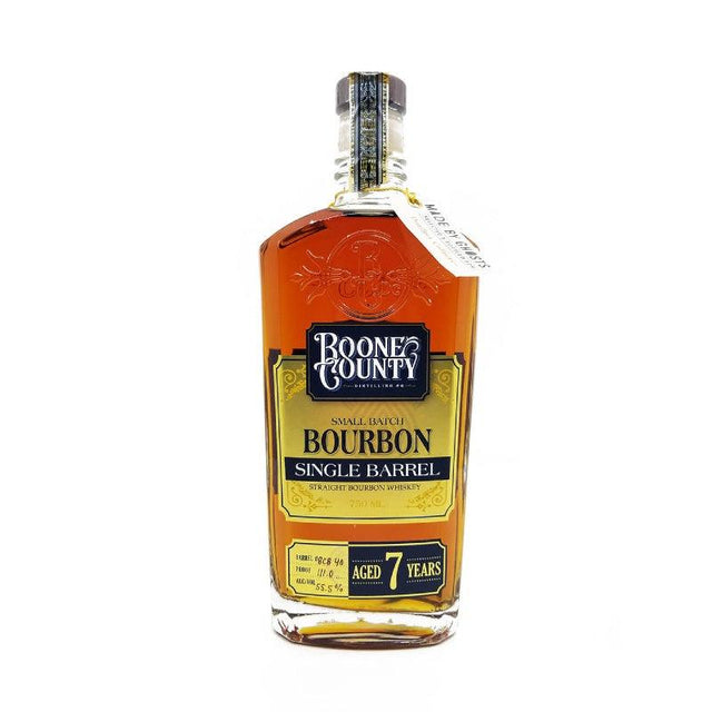 Boone County Distilling Co 7 Years Old Single Barrel Straight Bourbon Whiskey