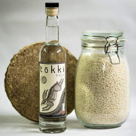 Tokki Rice Soju White Label