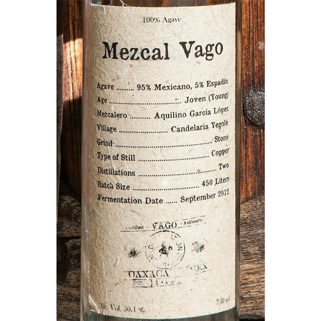 Mezcal Vago Mexicano