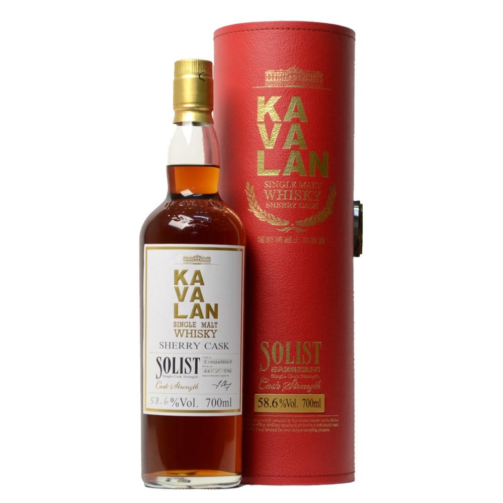 Kavalan Solist Oloroso Sherry Single Cask Strength Single Malt Whisky - De Wine Spot | DWS - Drams/Whiskey, Wines, Sake