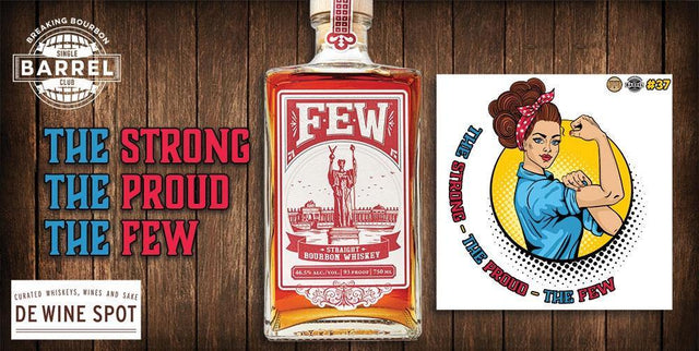 FEW Spirits Breaking Bourbon "The Strong-The Proud-The FEW" Single Barrel Bourbon Whiskey 750ml