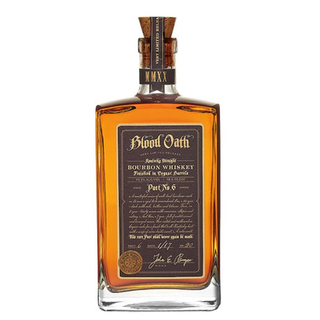 Blood Oath Kentucky Straight Bourbon Whiskey Pact No.6 - De Wine Spot | DWS - Drams/Whiskey, Wines, Sake