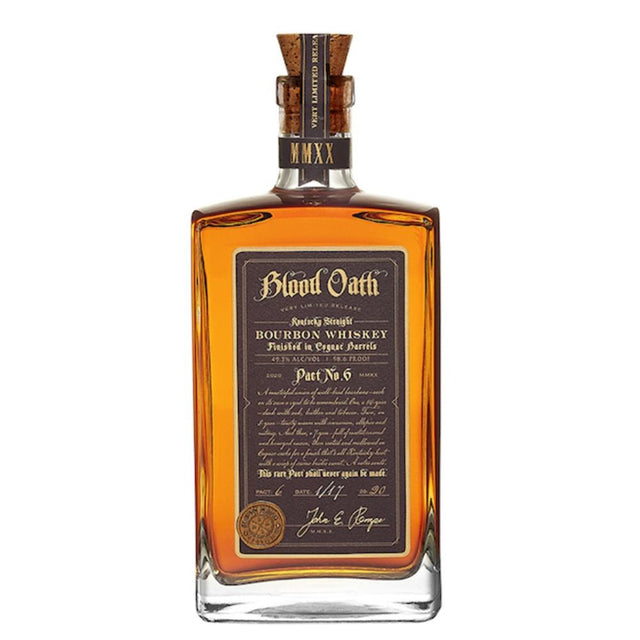 Blood Oath Kentucky Straight Bourbon Whiskey Pact No.6 750ml