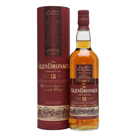 The GlenDronach Original 12 Years Highland Single Malt Scotch Whisky 750ml