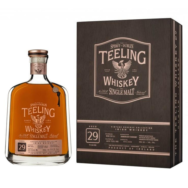 Teeling 29 Year Old Single Malt Irish Whiskey 750ml