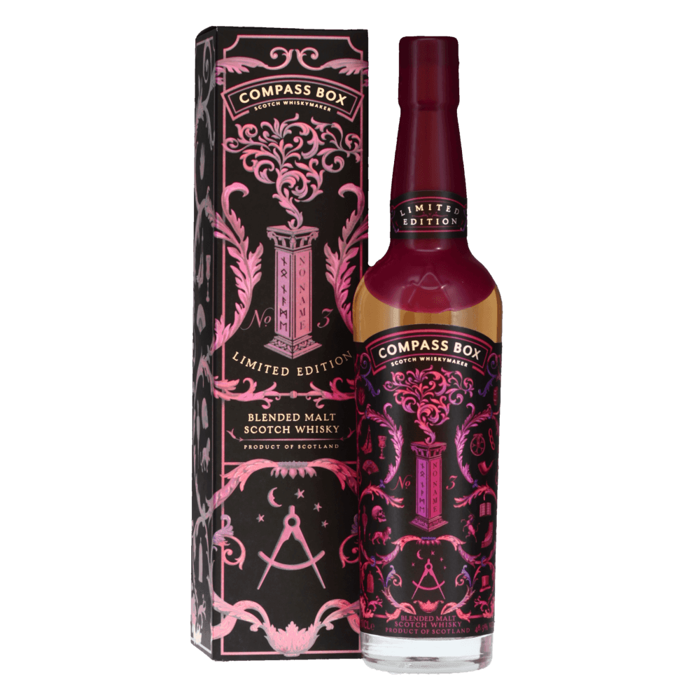 Compass Box No Name Limited Edition Blended Malt Scotch Whisky - De Wine Spot | DWS - Drams/Whiskey, Wines, Sake