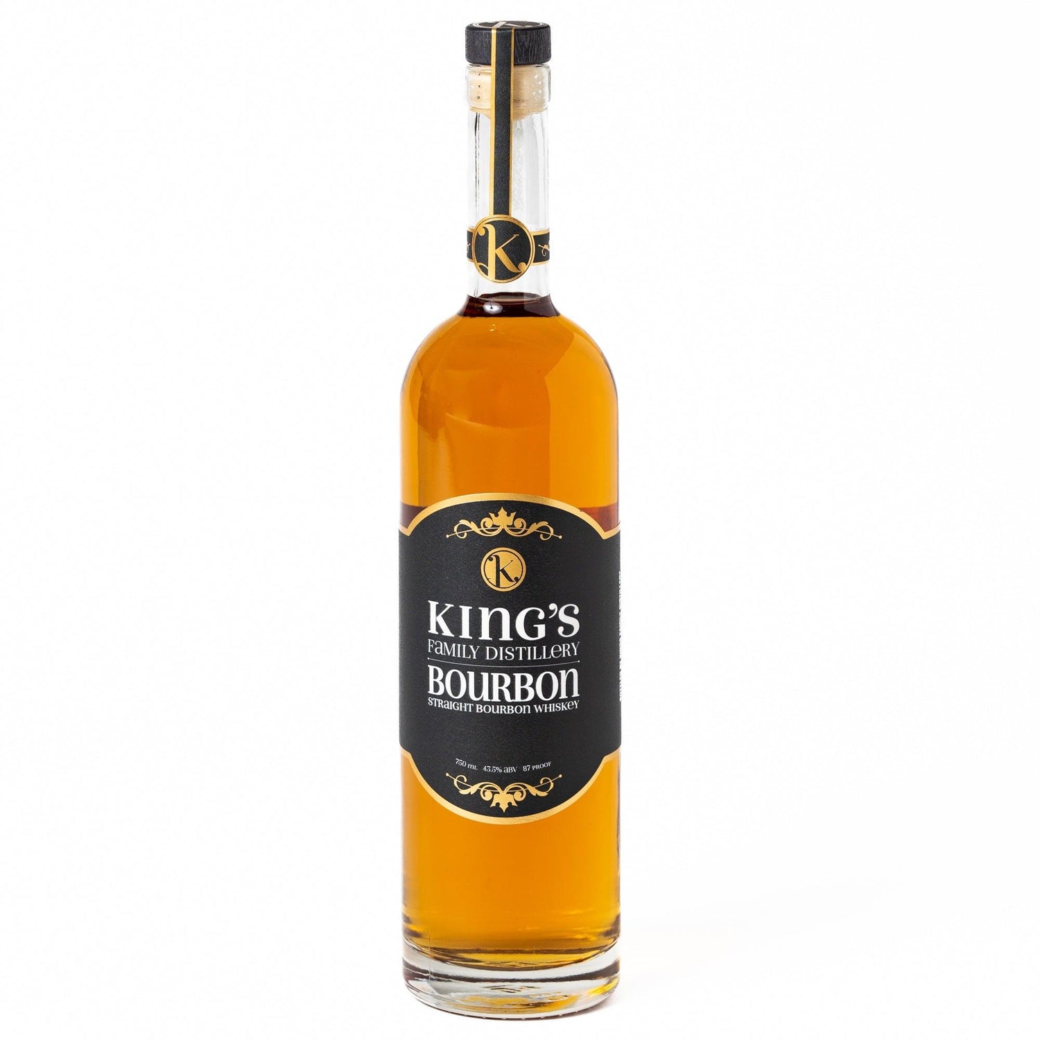 King's Family Distillery 5 Years Old Corn Bourbon Whiskey | Free Shipping on orders $400+