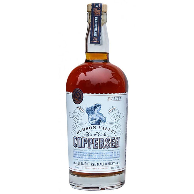 Coppersea Distillery Hudson Valley Straight Rye Malt Whiskey 750ml