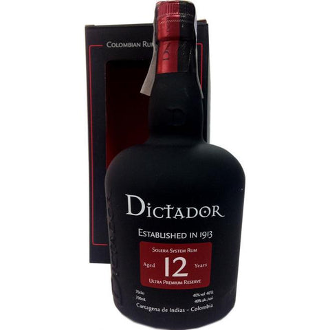 Dictador 12 Years Solera System Rum - De Wine Spot | DWS - Drams/Whiskey, Wines, Sake