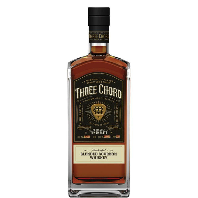 Three Chord Small Batch Blended Bourbon Whiskey 750ml