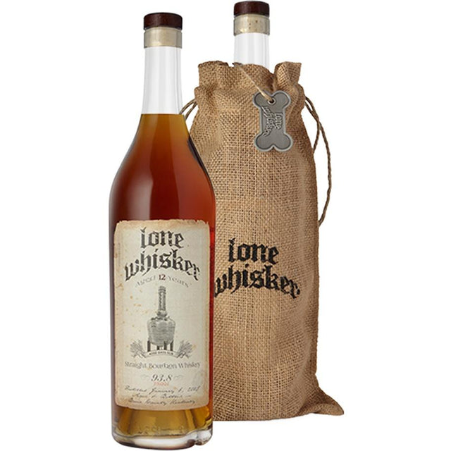 Lone Whisker 12 Year Old Kentucky Straight Boourbon Whiskey 750ml