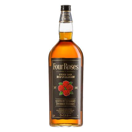 Four Roses Black Label Fine Old Kentucky Straight Bourbon Whiskey - De Wine Spot | DWS - Drams/Whiskey, Wines, Sake