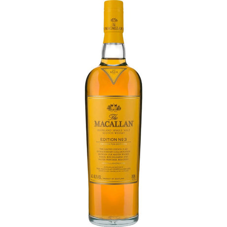 Macallan Edition No. 3 Single Malt Scotch Whisky 750ml