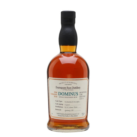 Foursquare Distillery Dominus Single Blended Rum - De Wine Spot | DWS - Drams/Whiskey, Wines, Sake