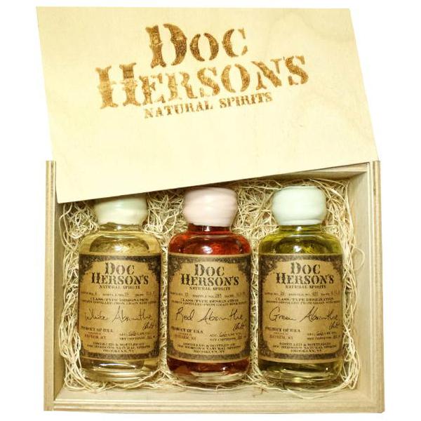 Doc Herson's Natural Spirits Absinthe Gift Set 300ml