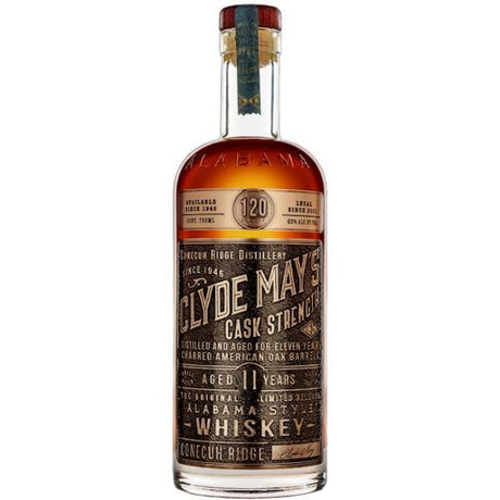 Clyde May's Cask Strength 11 Year Old Alabama-Style Whiskey - De Wine Spot | DWS - Drams/Whiskey, Wines, Sake