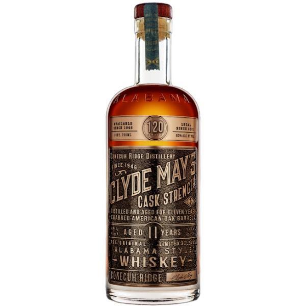 Clyde May's Cask Strength 11 Year Old Alabama-Style Whiskey 750ml