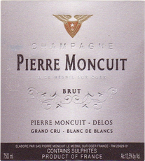 Champagne Pierre Moncuit Grand Cru Extra Brut Blanc de Blancs - De Wine Spot | DWS - Drams/Whiskey, Wines, Sake