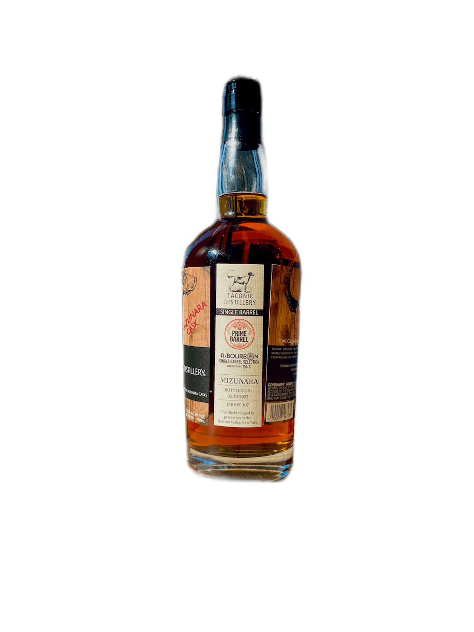 Taconic Distillery "The Mythical Mizunara" Collaboration Dutchess Private Reserve Straight Bourbon Whiskey Mizunara Cask Finish - De Wine Spot | DWS - Drams/Whiskey, Wines, Sake