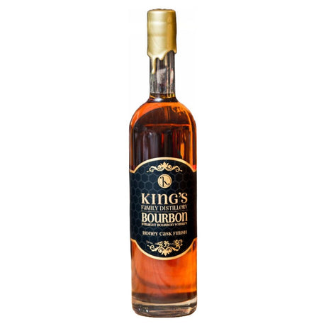 King's Family Distillery 5 Years Old Corn Bourbon Whiskey Honey Finish - De Wine Spot | DWS - Drams/Whiskey, Wines, Sake