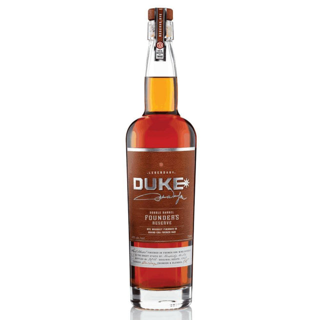 Duke Grand Cru Double Barrel Rye Whiskey 750ml