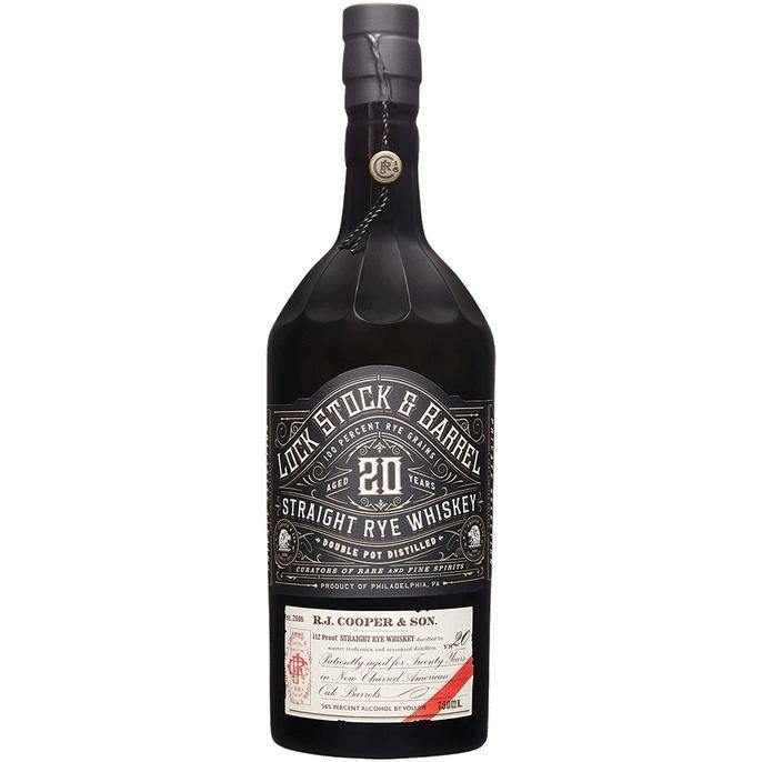 Lock Stock & Barrel 20 Year Straight Rye Whiskey - De Wine Spot | DWS - Drams/Whiskey, Wines, Sake
