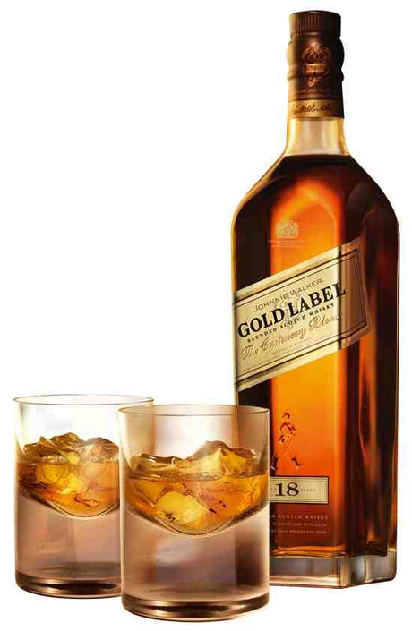 Johnnie Walker Gold Label 18 Year Old Scotch Whisky - De Wine Spot | DWS - Drams/Whiskey, Wines, Sake