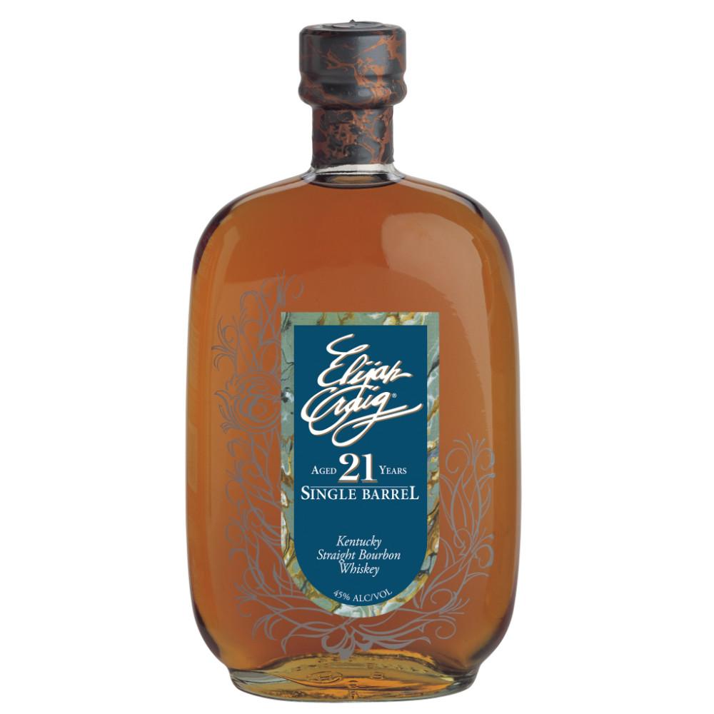 Elijah Craig 21 Years Single Barrel Kentucky Straight Bourbon Whiskey - De Wine Spot | DWS - Drams/Whiskey, Wines, Sake
