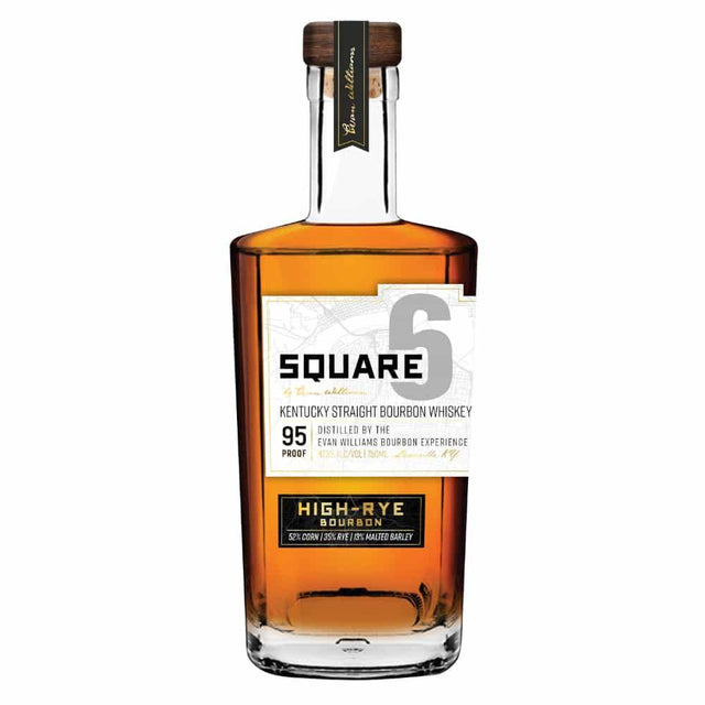 Evan Williams Square 6 Kentucky Straight Bourbon Whiskey