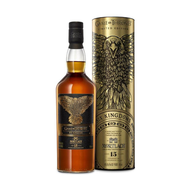 Game Of Thrones "Six Kingdoms" Mortlach 15 Years Single Malt Scotch Whisky 750ml