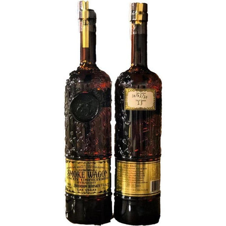 Smoke Wagon Batch N. 27 Uncut Unfiltered Straight Bourbon Whiskey - De Wine Spot | DWS - Drams/Whiskey, Wines, Sake