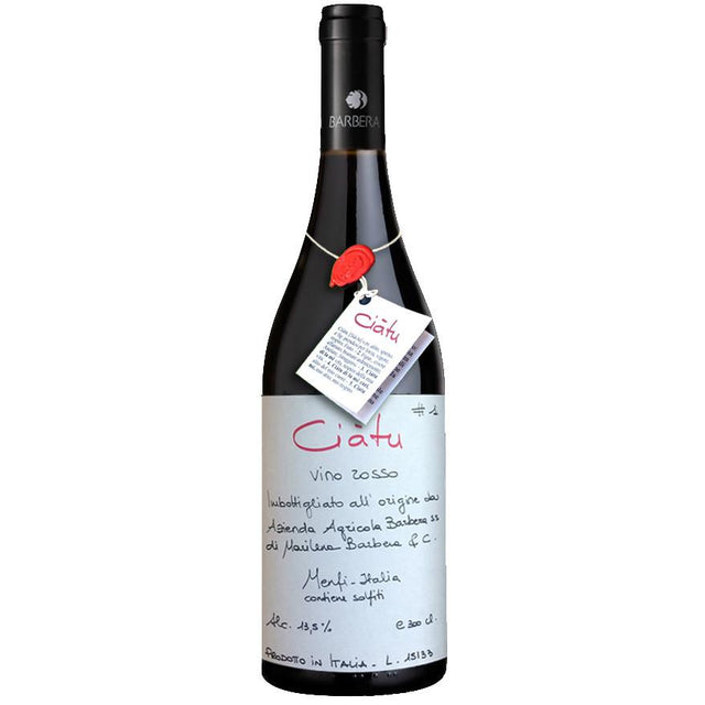 Cantine Barbera Sicilia Ciatu Rosso 750ml