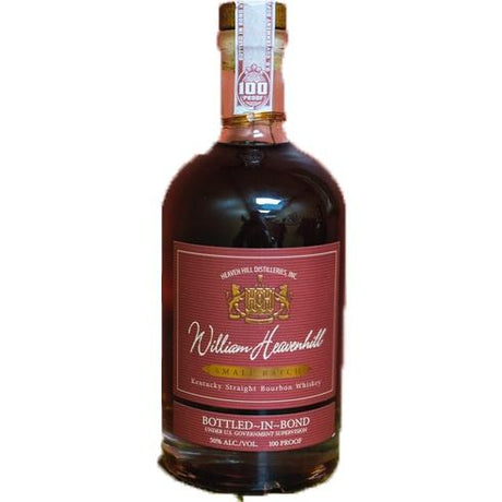 William Heavenhill Small Batch Bottled in Bond Straight Bourbon Whiskey 750ml