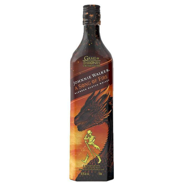 Johnnie Walker "A Song Of Fire" Blended Scotch Whisky 750ml