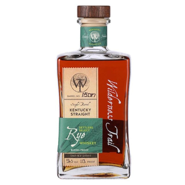 Wilderness Trail Small Batch Bottled In Bond Straight Rye Whiskey 750ml