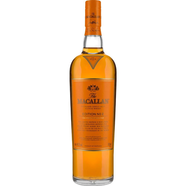 Macallan Edition No. 2 Single Malt Scotch Whisky 750ml