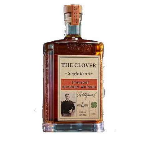 The Clover Single Barrel Straight Bourbon Whiskey 750ml
