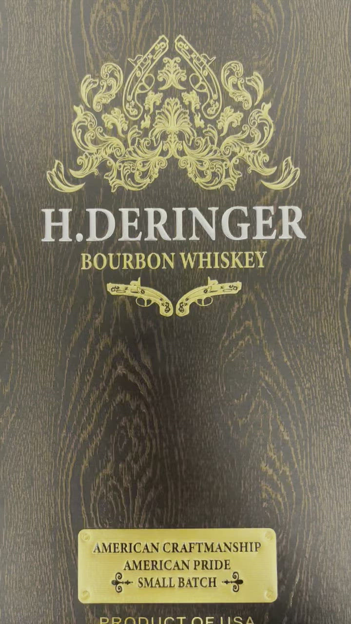 H. Deringer  Bourbon Whiskey