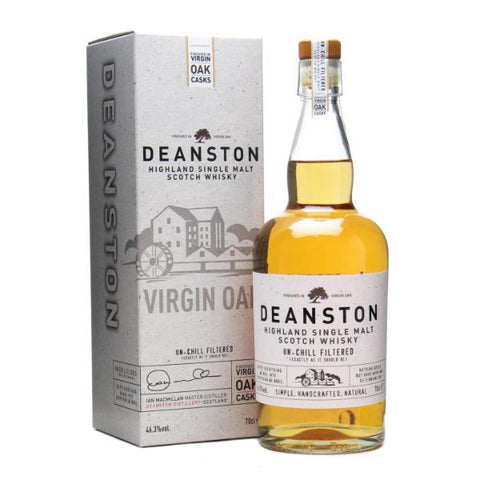 Deanston Virgin Oak Highland Single Malt Scotch Whiskey - De Wine Spot | DWS - Drams/Whiskey, Wines, Sake