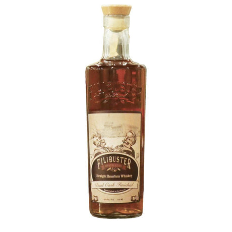 Filibuster Distillery Dual Cask Straight Bourbon Whiskey - De Wine Spot | DWS - Drams/Whiskey, Wines, Sake
