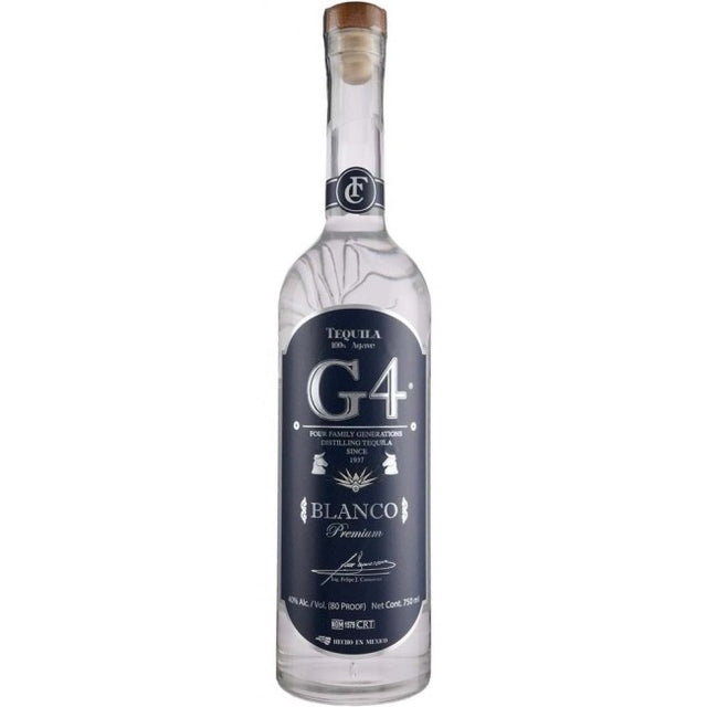 G4 Tequila Premium Blanco Tequila