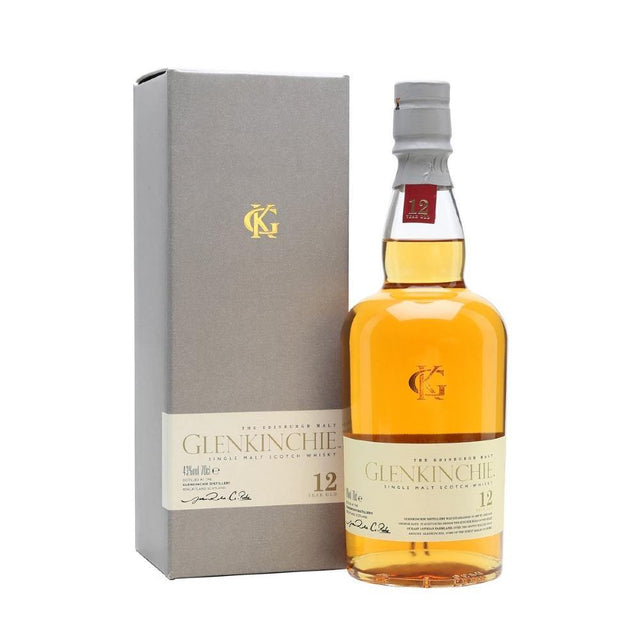 Glenkinchie 12 Years Single Malt Scotch Whisky 750ml