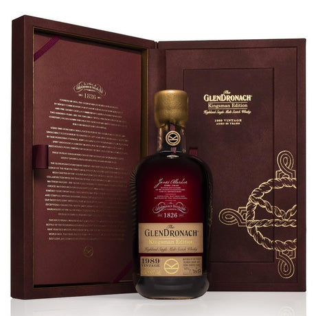 The GlenDronach "Kingsman Edition" 29 Years Highland Single Malt Scotch Whisky 1989 Vintage