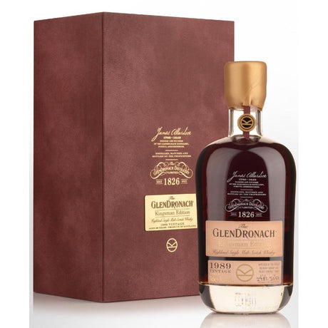 The GlenDronach "Kingsman Edition" 29 Years Highland Single Malt Scotch Whisky 1989 Vintage 750ml